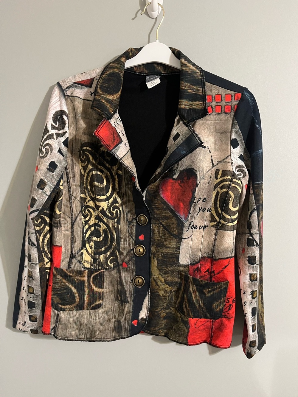 Vintage Simply Art Jacket by Dolcezza